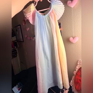 Rare Editions Pastel Girls Dress